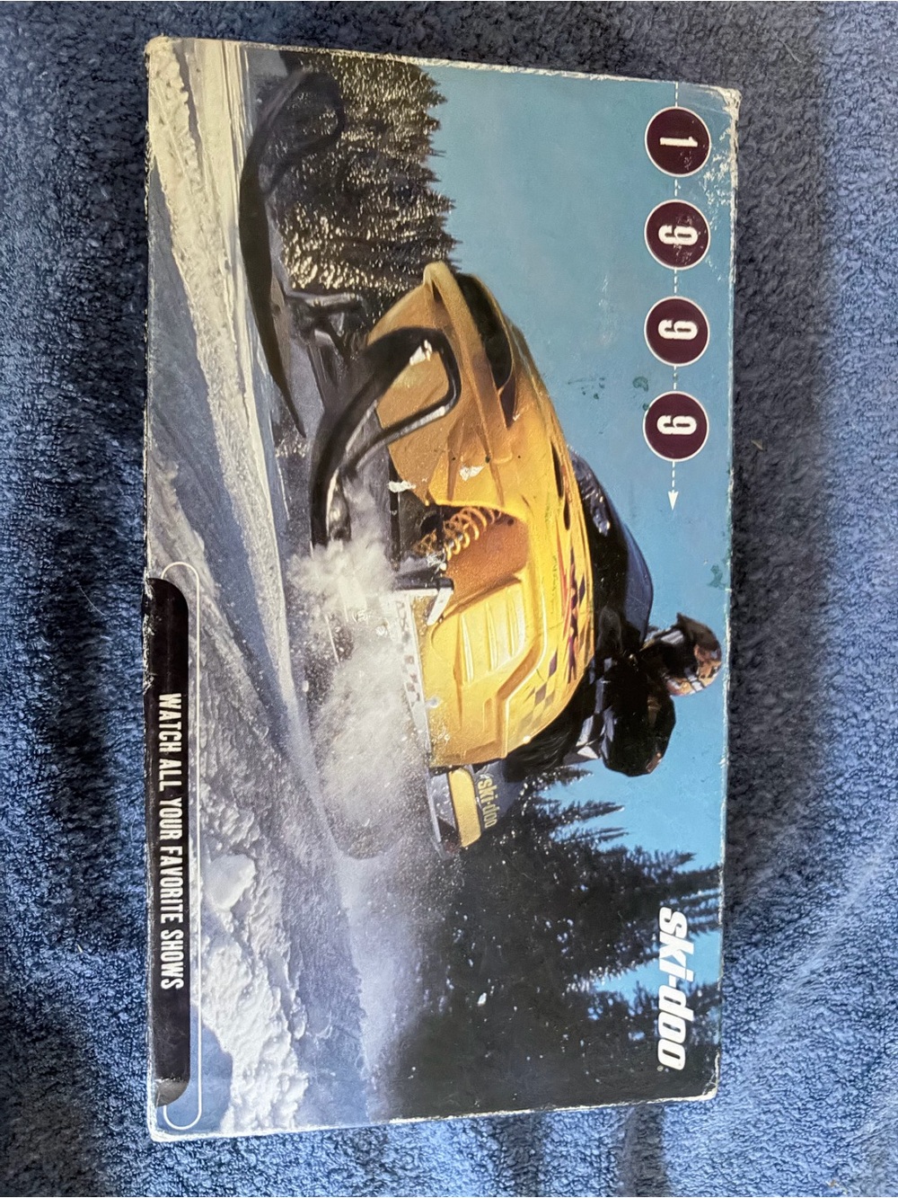 1999 vintage ski doo promotional Snowmobile VHS Tape